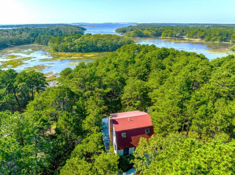 Views of the Loagy Bay salt marsh right from your deck